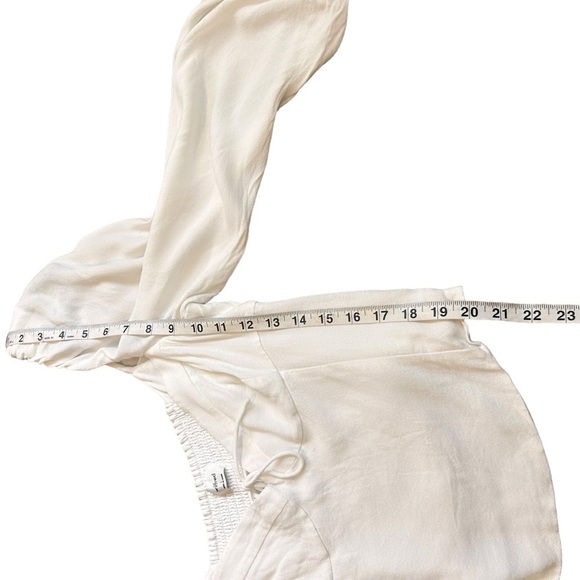 Aritzia Wilfred Novella Blouse- Smocked Back Puff Sleeve Blouse - Picture 14 of 15